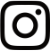 Logotipo do Instagram com hiperligação para a nossa conta de Instagram